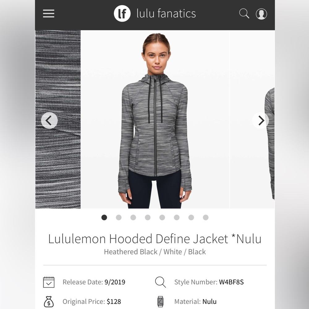 Lululemon Hooded Define Jacket *Nulu